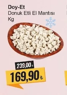 Doy-Et Donuk Etli El Mantısı Kg