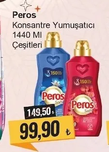 Peros Konsantre Yumuşatıcı 1440 Ml Çeşitleri
