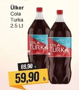 Ülker Cola Turka 2.5 Lt