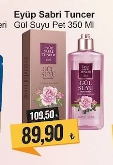 Eyüp Sabri Tuncer Gül Suyu Pet 350 Ml