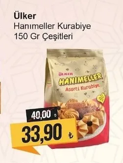 Ülker Hanımeller Kurabiye 150 Gr Çeşitleri