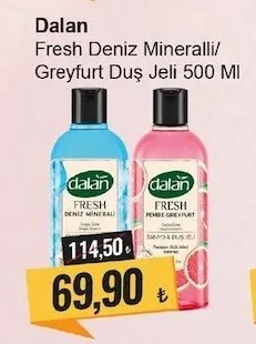 Dalan Fresh Deniz Mineralli/ Greyfurt Duş Jeli 500 Ml