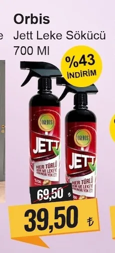 Orbis Jett Leke Sökücü 700 Ml