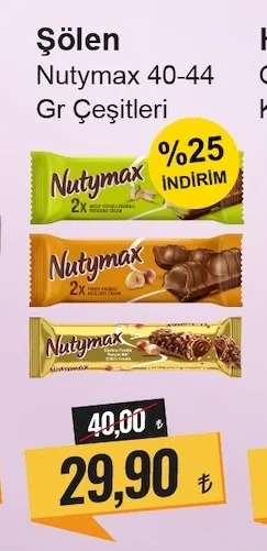 Şölen Nutymax 40-44 Gr Çeşitleri