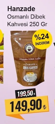 Hanzade Osmanlı Dibek Kahvesi 250 Gr
