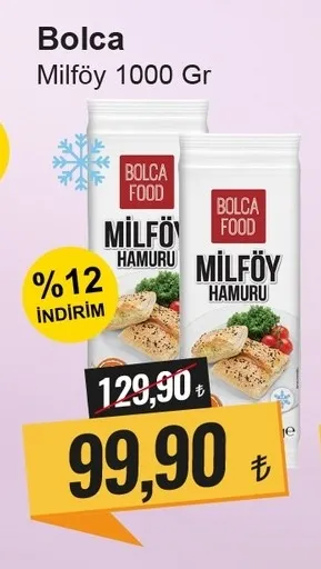 Bolca Milföy 1000 Gr