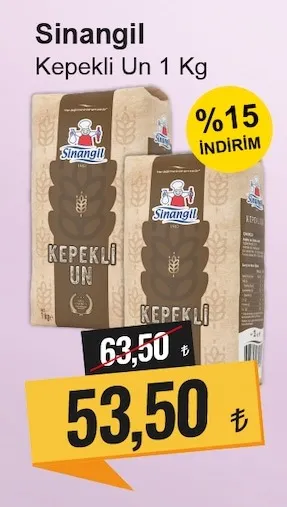 Sinangil Kepekli Un 1 Kg