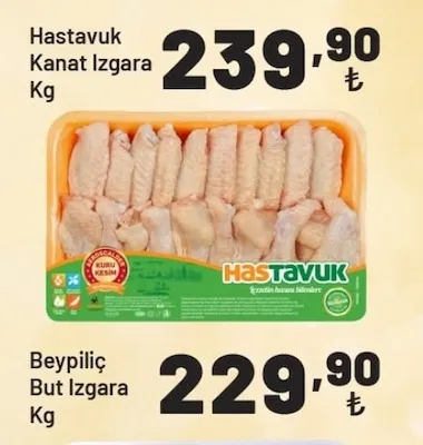 Hastavuk Kanat Izgara Kg