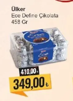 Ülker Ece Define Çikolata 458 Gr