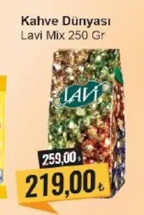 Kahve Dünyası Lavi Mix 250 Gr