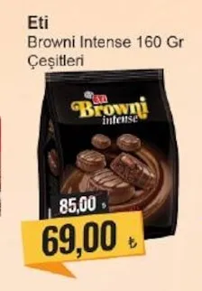 Eti Browni Intense 160 Gr Çeşitleri
