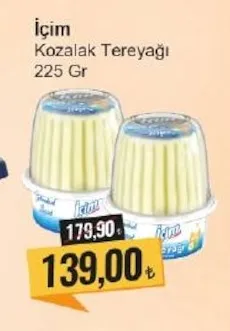 Içim Kozalak Tereyağı 225 Gr