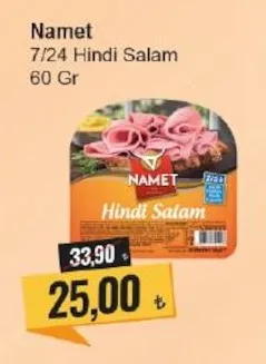 Namet 7/24 Hindi Salam 60 Gr