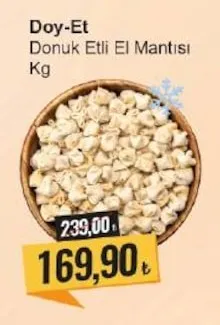 Doy-Et Donuk Etli El Mantısı Kg