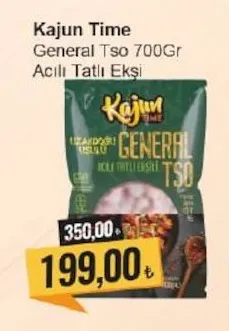 Kajun Time General Tso 700Gr Acılı Tatlı Ekşi