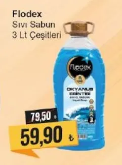 Flodex Sıvı Sabun 3 Lt Çeşitleri