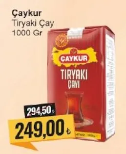 Çaykur Tiryaki Çay 1000 Gr