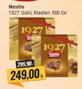 Nestle 1927 Sütlü Madlen 188 Gr