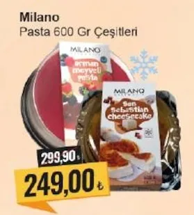 Milano Pasta 600 Gr Çeşitleri