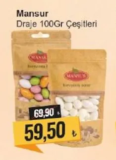 Mansur Draje 100Gr Çeşitleri