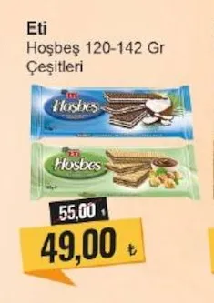 Eti Hoşbeş 120-142 Gr Çeşitleri