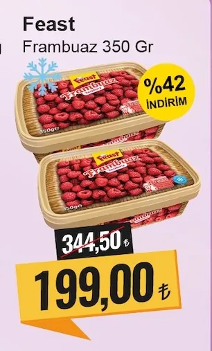 Feast Frambuaz 350 Gr