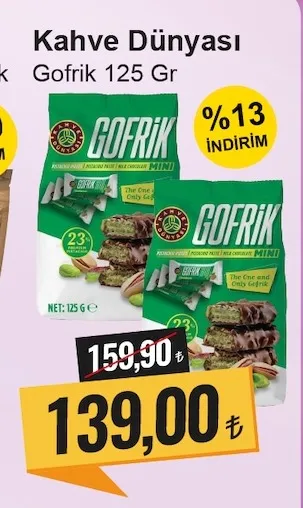Kahve Dünyası Gofrik 125 Gr