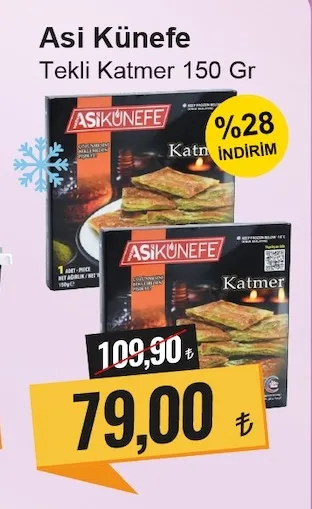 Asi Künefe Tekli Katmer 150 Gr
