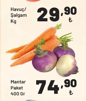 Havuç / Şalgam Kg
