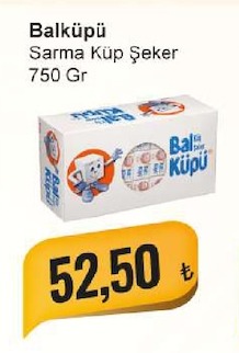 Balküpü Sarma Küp Şeker 750 Gr