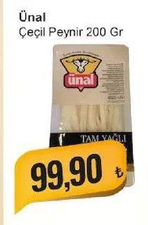 Ünal Çeçil Peynir 200 Gr