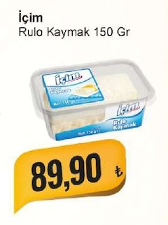 İçim Rulo Kaymak 150 Gr