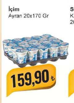 İçim Ayran 20X170 Gr
