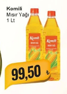 Komili Mısır Yağı 1 Lt