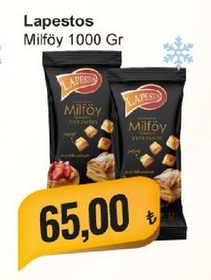 Lapestos Milföy 1000 Gr