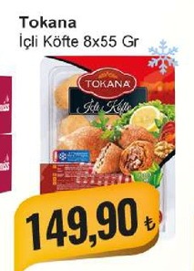 Tokana İçli Köfte 8X55 Gr