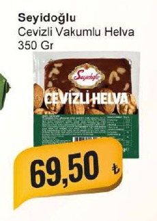 Seyidoğlu Cevizli Vakumlu Helva 350 Gr