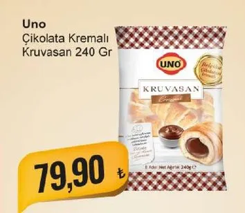 Uno Çikolata Kremalı Kruvasan 240 Gr