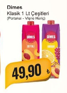 Dimes Klasik 1 Lt Çeşitleri