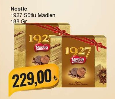 Nestle 1927 Sütlü Madlen 188 Gr