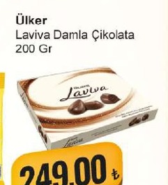 Ülker Laviva Damla Çikolata 200 Gr