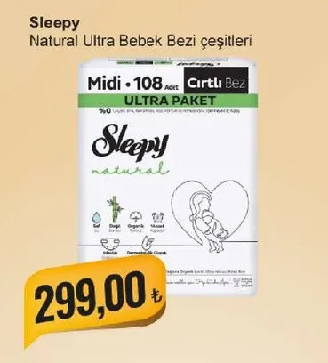 Sleepy Natural Ultra Bebek Bezi Çeşitleri