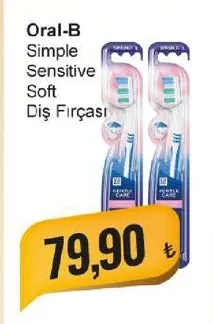 Oral-B Simple Sensitive Soft Diş Fırçası