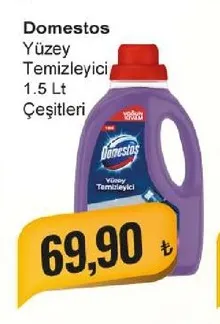 Domestos Yüzey Temizleyici 1.5 Lt Çeşitleri