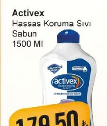 Activex Hassas Koruma Sıvı Sabun 1500 Ml