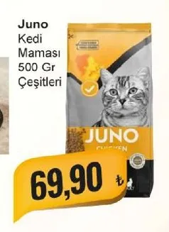 Juno Kedi Maması 500 Gr Çeşitleri
