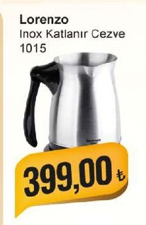 Lorenzo Inox Katlanır Cezve 1015