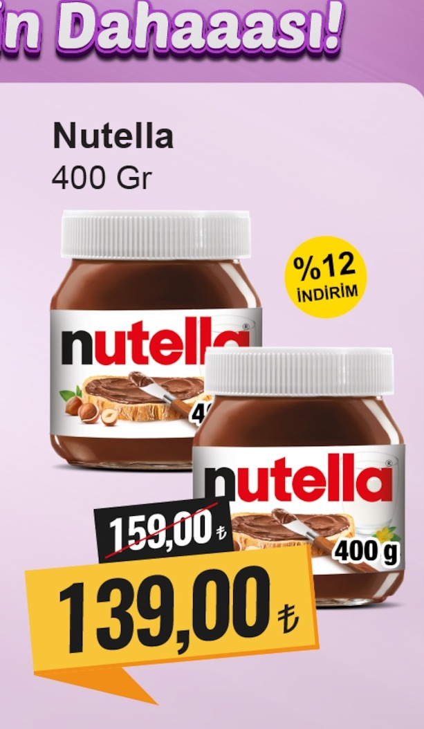 Nutella 400 Gr