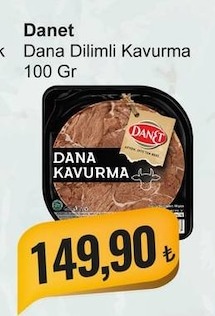 Danet Dana Dilimli Kavurma 100 Gr