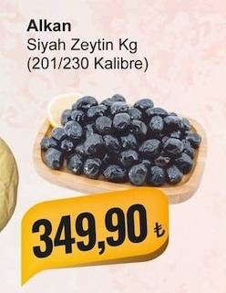 Alkan Siyah Zeytin Kg
